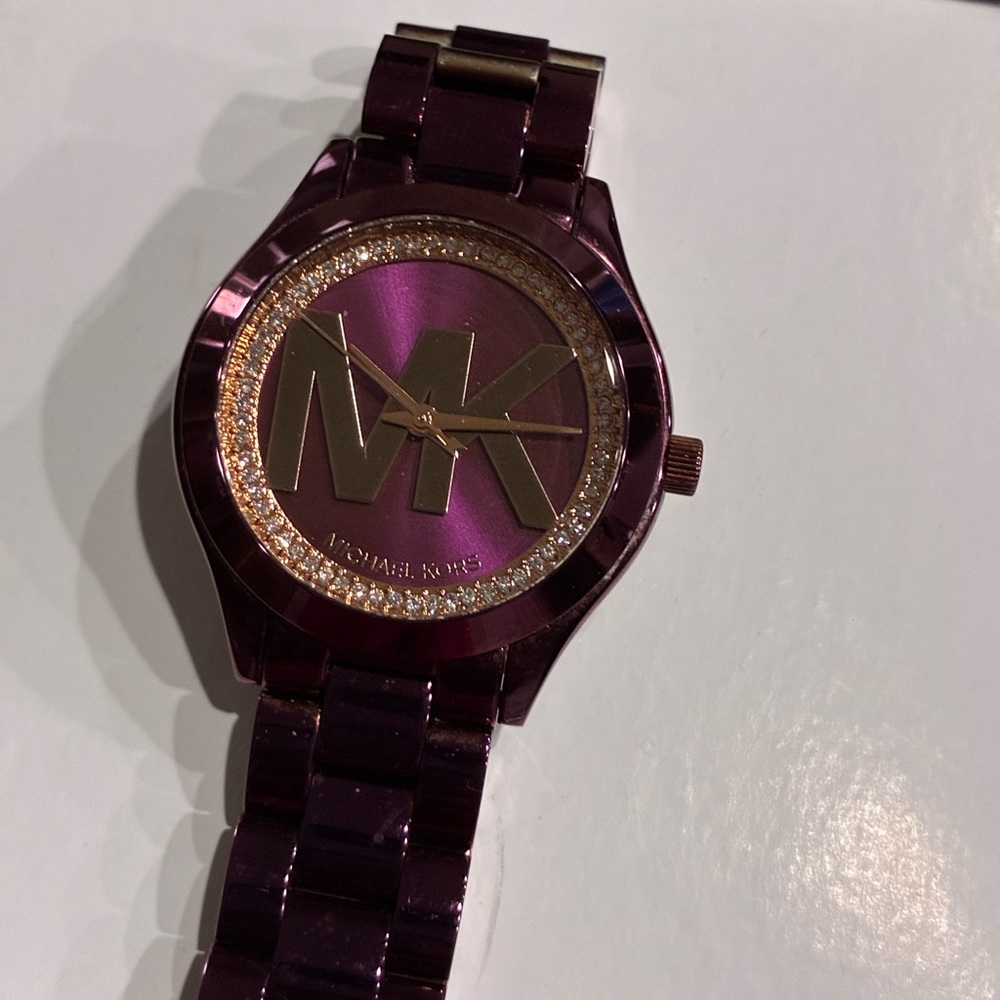Michael Kors Women's Purple Watch